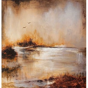 Aisha Mahmood, 24 x 24 Inch, Acrylic on Canvas, Abstract Painting, AC-AIMD-110